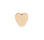 Vase coeur waterproof 13x5x13 cm - Kraft