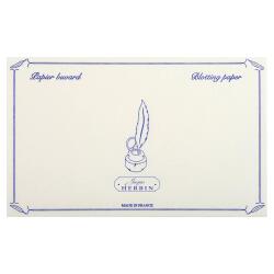 Pochette de 10 buvards Jacques Herbin - Blanc