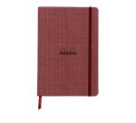 Rhodia collection ORANGE Botanique - carnet rembordé rigide A5 ligné, 192 pages - Amaranthe