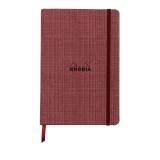 Rhodia collection ORANGE Botanique - carnet rembordé rigide A5 ligné, 192 pages - Amaranthe