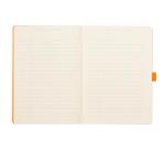 Rhodiarama Goalbook souple A5 240 pages dot papier ivoire 90g - Orange