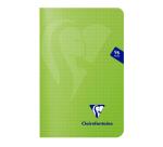 Carnet piqué Mimesys 11x17cm 96 pages petits carreaux Couleur aléatoire - Assortis