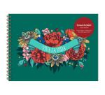 Frida Kahlo, Carnet d'artiste reliure intégrale 32 x 24 cm, 40 feuilles de papier dessin blanc multitechniques 180g