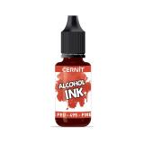 Cernit encre à l'alcool 20 ml Rouge feu - Rouge feu