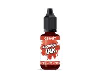 Cernit encre à l'alcool 20 ml Rouge feu - Rouge feu
