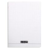 Cahier piqué 8000 POLYPRO A4 96 pages petits carreaux 90 g - Incolore