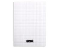 Cahier piqué 8000 POLYPRO A4 96 pages petits carreaux 90 g - Incolore