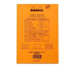 Bloc agrafé Rhodia Giant Pad N°15 14,8x21 cm 150f ligné 80g - Orange