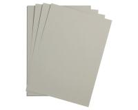 Feuille papier clairefontaine maya 270g 500x700mm coloris   gris clair paquet 25 unites