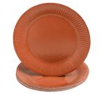 20 Assiettes en carton rondes, 23 cm