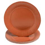20 Assiettes en carton rondes, 23 cm