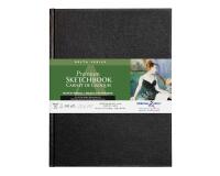 Delta Series carnet rembordé rigide 26F A4 270g - Ivoire