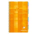 Répertoire libre reliure intégrale 11x17cm 96 pages petits carreaux Couleur aléatoire - Assortis