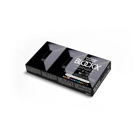 Aquarelle Boite Bijou 16 demi-godets