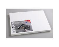 Carton Mousse lot 5 feuilles A3 5mm - Blanc