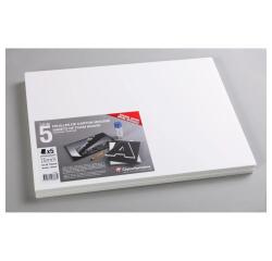 Carton Mousse lot 5 feuilles A3 5mm - Blanc