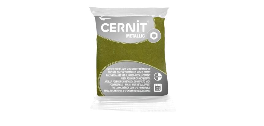 Cernit METALLIC 56 g Or vert - Or vert