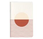 Terracotta, Carnet cousu fil 7,5x12 cm, 48 pages, uni, ass.