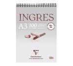 Ingres Etude bloc spiralé 100F A3 80g