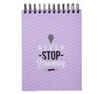 Album photo à spirales 50 pages noires - Format 16x23cm - LITTLE GRAPHIC - Visuels assortis