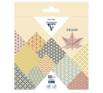 ORIGAMI, Pochette de 60 feuilles 70g/m2 au format 15x15cm - Automne - Multicolore