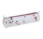 COSMICUIR Daim Trousse ronde Ø5,5x22 cm Cerise