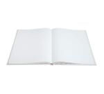 Livre d'or 100 pages tranche argent Art