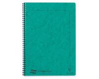 Notemaker Europa cahier reliure intégrale A4 120 pages détachables ligné - Vert
