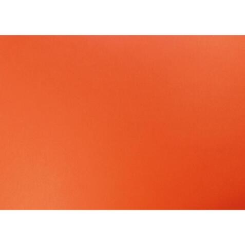 PAPIER COULEUR RECYCLÉ, Paquet de 10 feuilles 270g/m2 sous/film au format 50x65cm - Orange