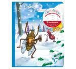 Les Fables de La Fontaine cahier d'écriture piqué 17x22cm 32 pages double ligne 3mm + interligne verticale + marge 6 fables assorties - Assortis