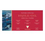 Papier Huile bloc collé 4 côtés 15F 20x40cm 240g