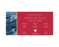 Papier Huile bloc collé 4 côtés 15F 20x40cm 240g