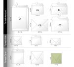 Paquet de 20 enveloppes Pollen 140x140mm 120g/m2 - Opaline