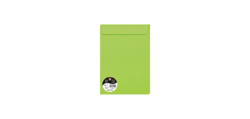 Paquet de 5 enveloppes Pollen 229x324mm 120g/m² - Vert menthe