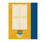 Cahier d'essai piqué 7000 17x22 cm 48 pages grands carreaux 56 g - Assortis