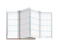 Recharge Agenda de poche Exaplan 17 accordéon 8 x 17,5 cm Planning mensuel Janvier à décembre 2026