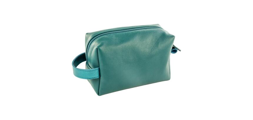Ginkgo, Trousse multi-usages en cuir 18x11x7 cm