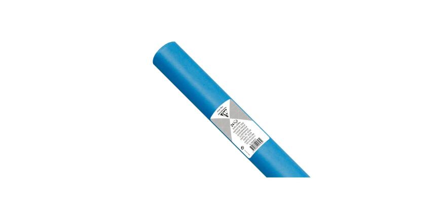 PAPIER DE SOIE, Rouleau de 24 feuilles 18g/m2 au format 50x75cm - Bleu pétrole