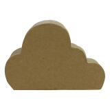Boîte nuage M 4x9x13,5cm - Kraft
