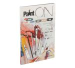 Paint'ON n°6 bloc collé 24F A3 250g assorti 6x4F - Assortiment