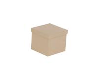 Boîte carrée 16x16x14cm - Kraft