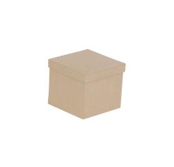 Boîte carrée 16x16x14cm - Kraft