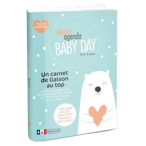 Agenda Baby Day 15 x 21 cm Journalier non daté - Visuel