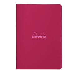 Cahier piqué Rhodia Couleurs Prune 14,8x21 cm - Prune