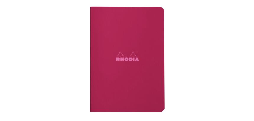 Rhodia geniet schrift Colors Pruim 14,8x21 cm - Pruim