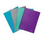 Protege documents exacompta teksto a4 40 vues couverture  carte 5/10e pochette lisse    coloris assortis