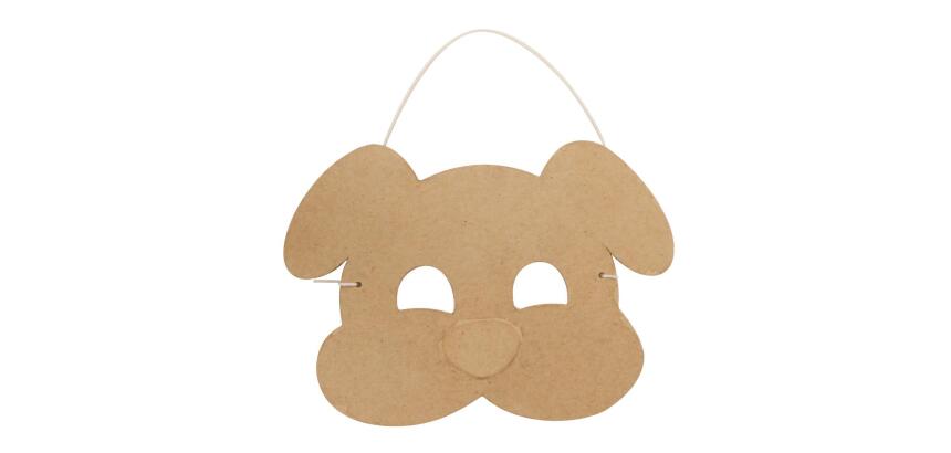 Masque enfant chien - Kraft