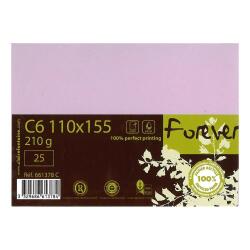 Carte 110x155 FOREVER 210g pqt 25