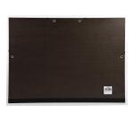 Cartella portadisegni verniciato con elastici angolari 32x45 cm - Per formato A3 - Nero