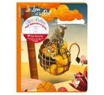 Les Fables de La Fontaine cahier d'écriture piqué 17x22cm 32 pages double ligne 3mm + interligne verticale + marge 6 fables assorties - Assortis